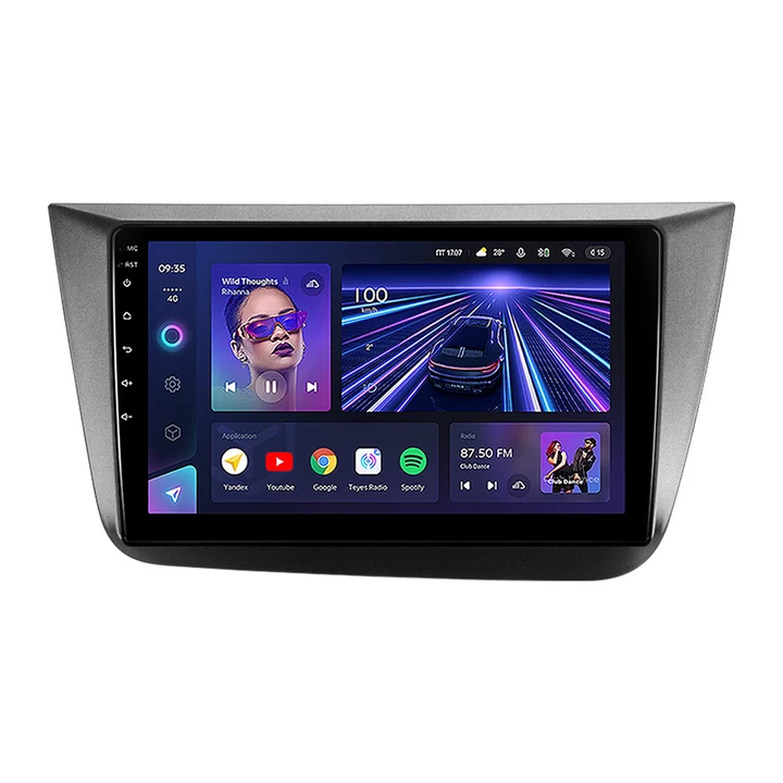Navigatie Auto Teyes CC3 360° Seat Altea 5P 2004-2015 6+128GB 9" QLED Octa-core 1.8Ghz, Android 4G Bluetooth 5.1 DSP [1]