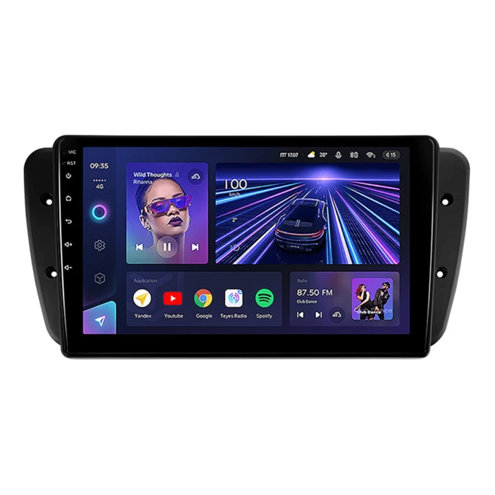 Navigatie Auto Teyes CC3 360° Seat Ibiza 4 2008-2017 6+128GB 9" QLED Octa-core 1.8Ghz, Android 4G Bluetooth 5.1 DSP [1]