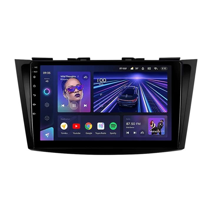 Navigatie Auto Teyes CC3 360° Suzuki Swift 4 2011-2017 6+128GB 9" QLED Octa-core 1.8Ghz, Android 4G Bluetooth 5.1 DSP [1]