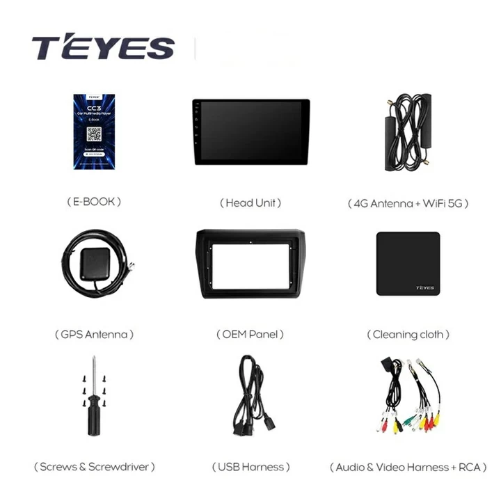 Navigatie Auto Teyes CC3 360° Suzuki Swift 5 2016-2020 6+128GB 9" QLED Octa-core 1.8Ghz, Android 4G Bluetooth 5.1 DSP [8]