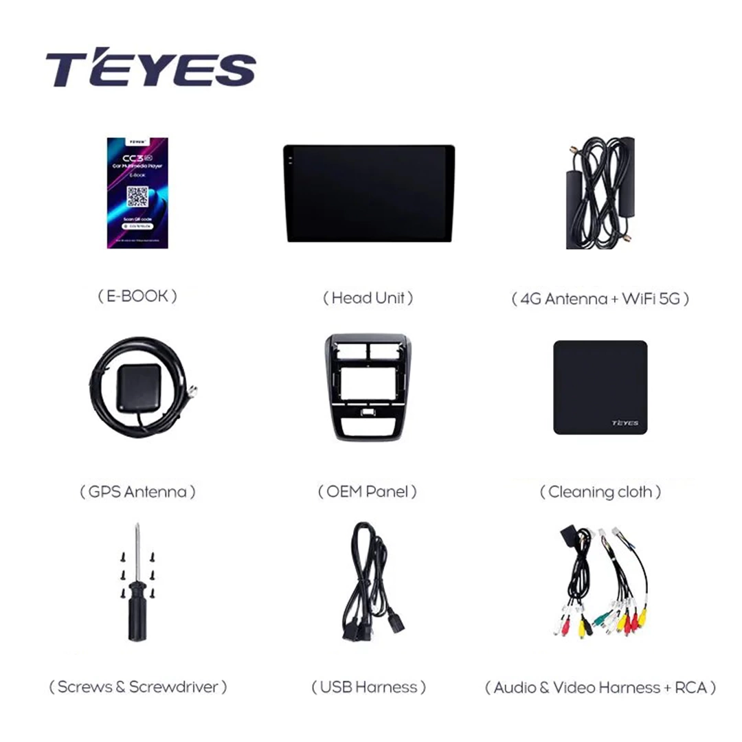 Navigatie Auto Teyes CC3 360° Toyota Agya 2020-2023 6+128GB 10.2" QLED Octa-core 1.8Ghz, Android 4G Bluetooth 5.1 DSP [9]