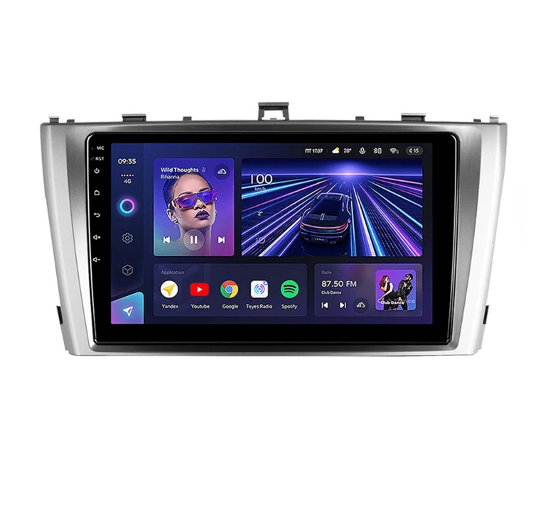 Navigatie Auto Teyes CC3 360° Toyota Avensis 3 2008-2015 6+128GB 9" QLED Octa-core 1.8Ghz, Android 4G Bluetooth 5.1 DSP [1]