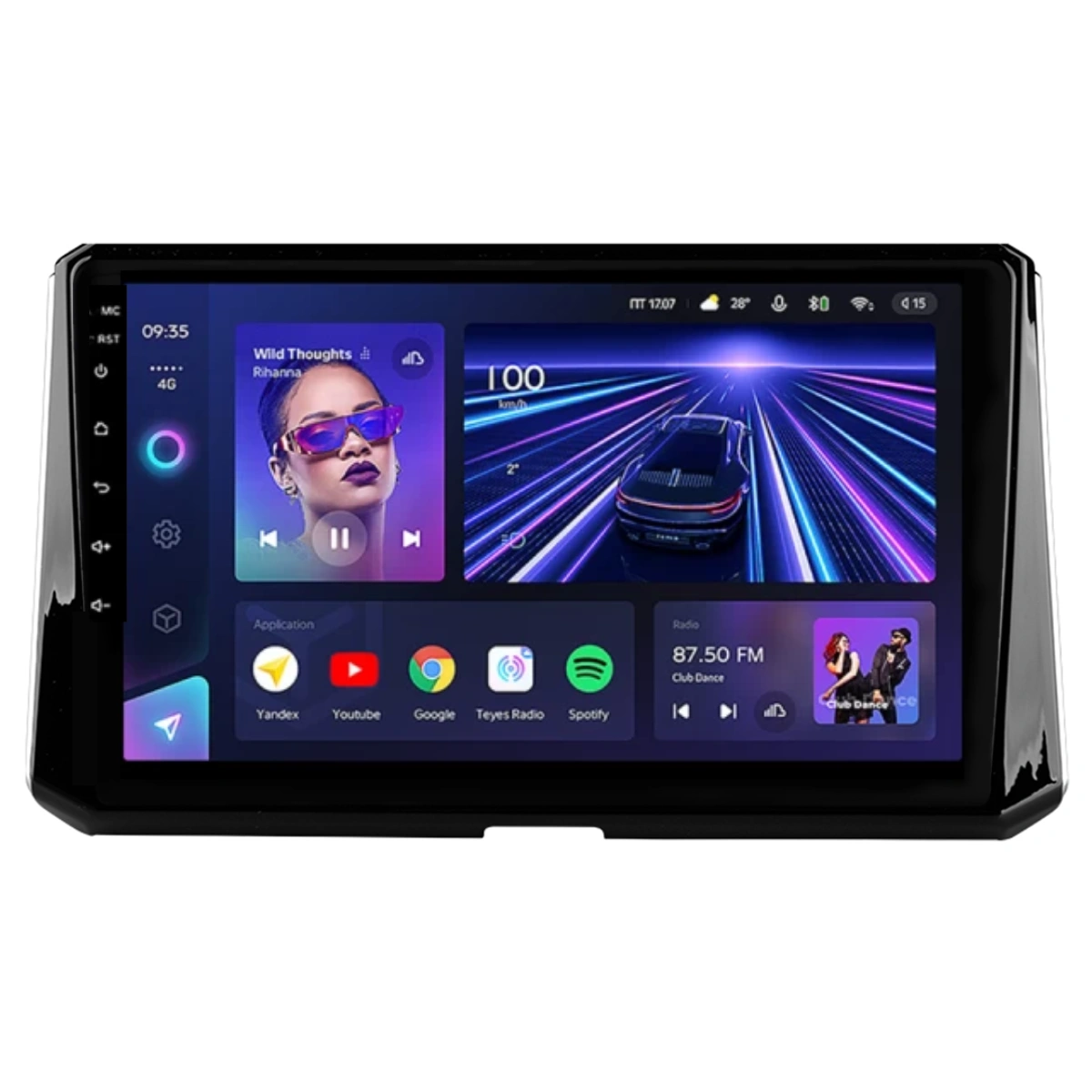Navigatie Auto Teyes CC3 360° Toyota Corolla 12 2018-2020 6+128GB 10.2" QLED Octa-core 1.8Ghz, Android 4G Bluetooth 5.1 DSP [1]
