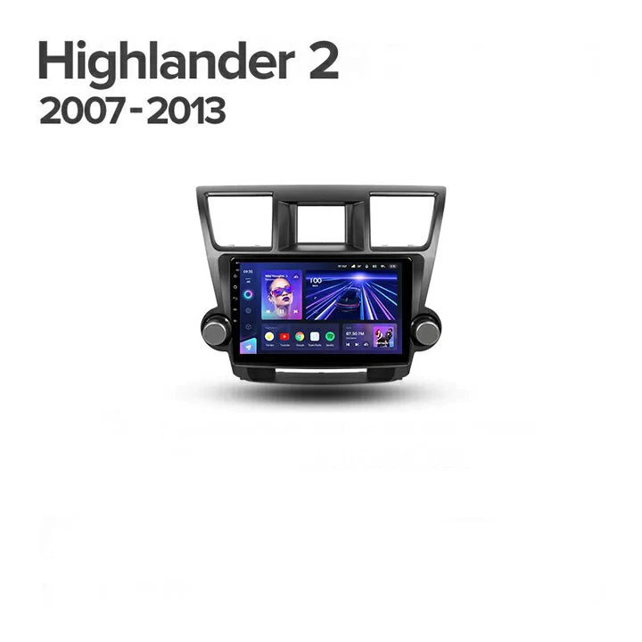 Navigatie Auto Teyes CC3 360° Toyota Highlander 2 2007-2013 6+128GB 10.2" QLED Octa-core 1.8Ghz, Android 4G Bluetooth 5.1 DSP [9]