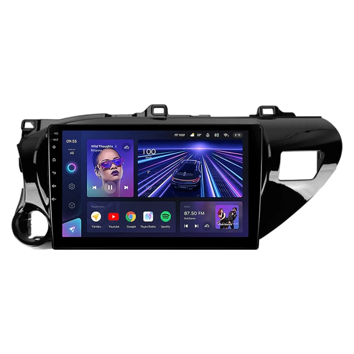 Navigatie Auto Teyes CC3 360° Toyota Hilux 2015-2020 6+128GB 10.2" QLED Octa-core 1.8Ghz, Android 4G Bluetooth 5.1 DSP [1]