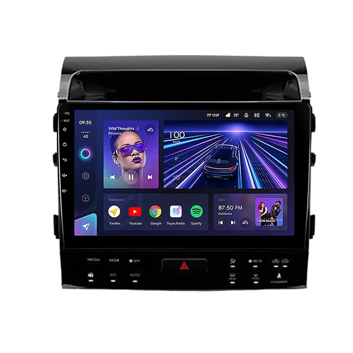 Navigatie Auto Teyes CC3 360° Toyota Land Cruiser 11 J200 2007-2015 II 6+128GB 10.2" QLED Octa-core 1.8Ghz, Android 4G Bluetooth 5.1 DSP [1]
