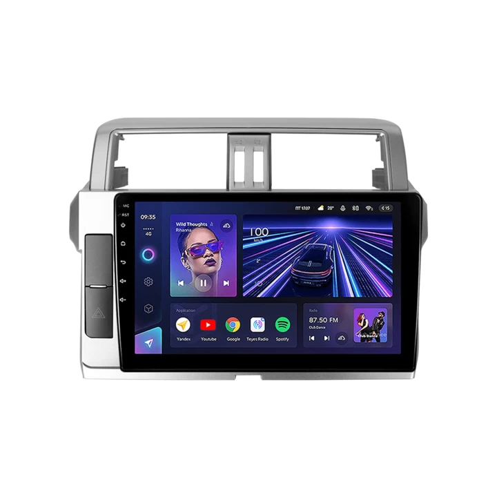 Navigatie Auto Teyes CC3 360° Toyota Land Cruiser Prado J200 2013-2017 6+128GB 10.2" QLED Octa-core 1.8Ghz, Android 4G Bluetooth 5.1 DSP [1]
