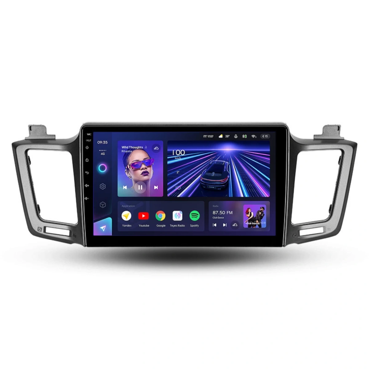 Navigatie Auto Teyes CC3 360° Toyota RAV4 XA40 2012-2018 6+128GB 10.2" QLED Octa-core 1.8Ghz, Android 4G Bluetooth 5.1 DSP [1]