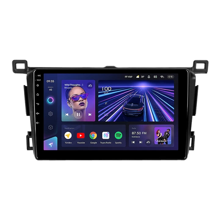 Navigatie Auto Teyes CC3 360° Toyota RAV4 XA40 2012-2018 6+128GB 9" QLED Octa-core 1.8Ghz, Android 4G Bluetooth 5.1 DSP [1]