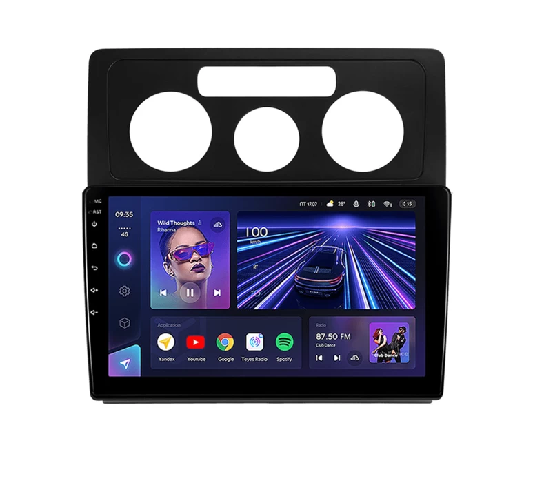 Navigatie Auto Teyes CC3 360° Volkswagen Caddy 3 2004-2010 6+128GB 10.2" QLED Octa-core 1.8Ghz, Android 4G Bluetooth 5.1 DSP [1]