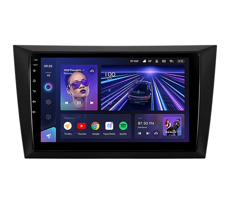 Navigatie Auto Teyes CC3 360° Volkswagen Golf 6 2008-2016 6+128GB 9" QLED Octa-core 1.8Ghz, Android 4G Bluetooth 5.1 DSP [1]