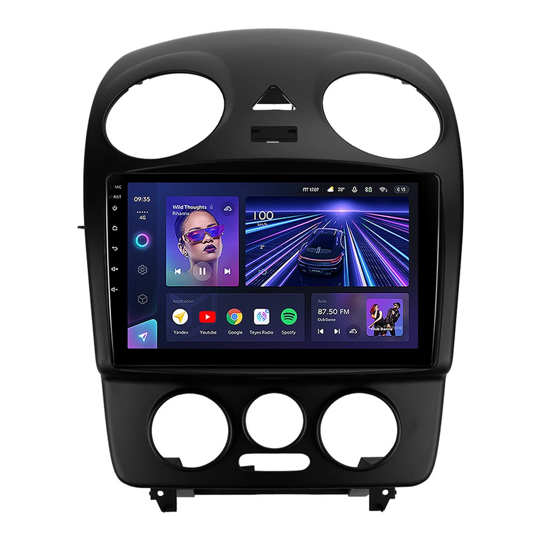 Navigatie Auto Teyes CC3 360° Volkswagen New Beetle 1998-2010 6+128GB 9" QLED Octa-core 1.8Ghz, Android 4G Bluetooth 5.1 DSP [1]