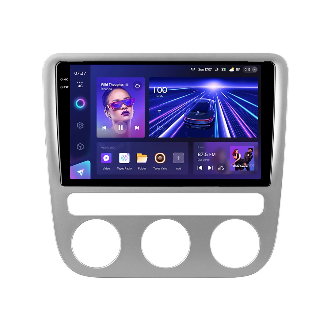 Navigatie Auto Teyes CC3 360° Volkswagen Scirocco 2008-2017 6+128GB 9" QLED Octa-core 1.8Ghz, Android 4G Bluetooth 5.1 DSP [1]