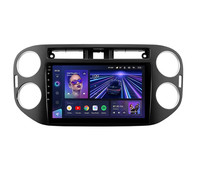 Navigatie Auto Teyes CC3 360° Volkswagen Tiguan 1 2006-2016 6+128GB 9" QLED Octa-core 1.8Ghz, Android 4G Bluetooth 5.1 DSP [1]