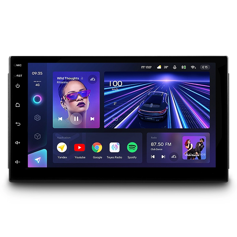Navigatie auto Teyes CC3 7" 4+32 QLED Octa-core 1.8Ghz Android 4G Bluetooth 5.1 DSP [1]