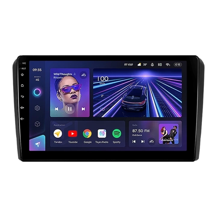 Navigatie Auto Teyes CC3 Audi A3 8P 2004-2013 4+32GB 9" QLED Octa-core 1.8Ghz Android 4G Bluetooth 5.1 DSP [1]