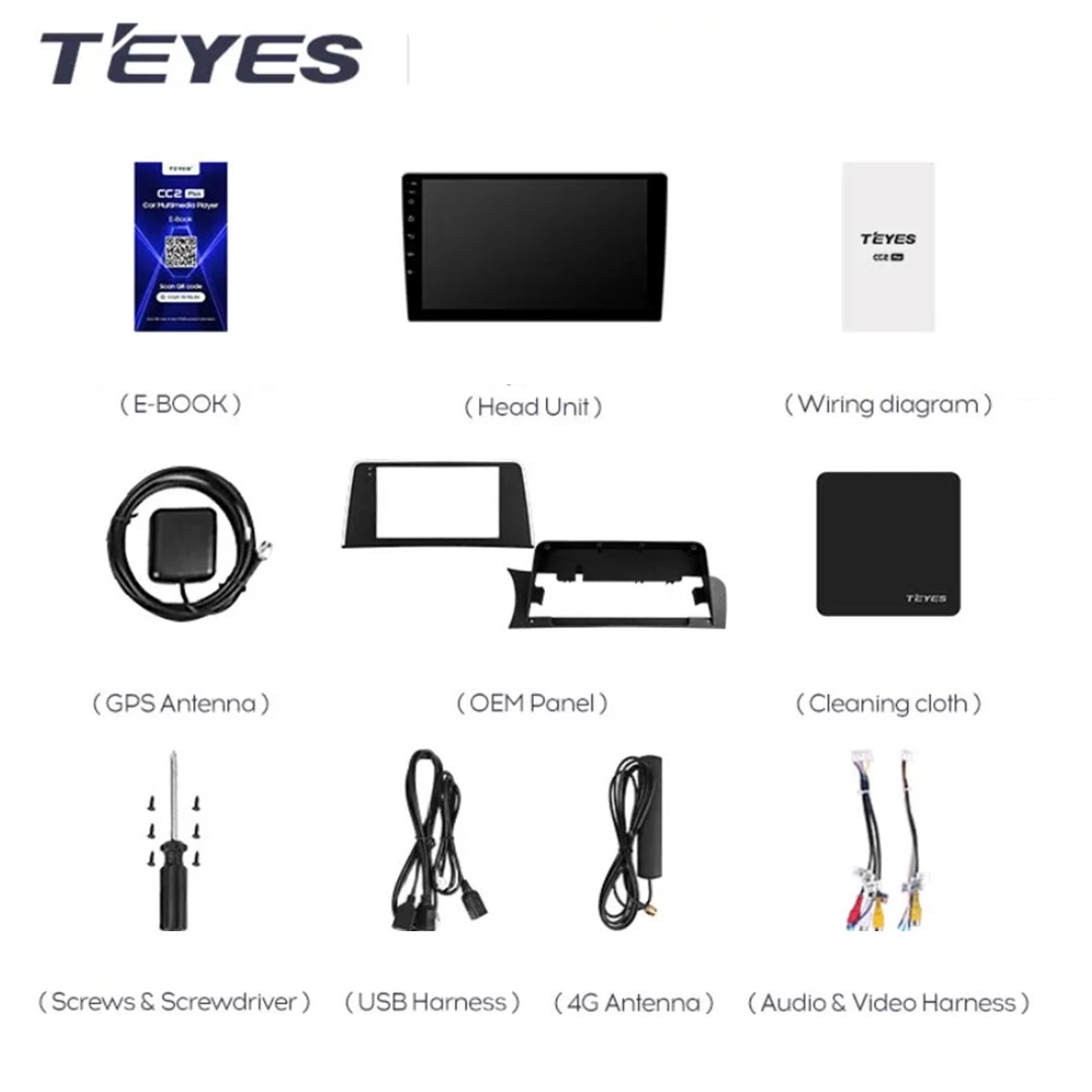 Navigatie Auto Teyes CC3 BMW X3 F25 2010-2014 4+64GB CIC 1 DIN QLED Octa-core 1.8Ghz, Android 4G Bluetooth 5.1 DSP [3]
