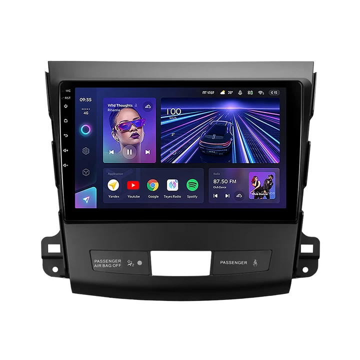 Navigatie Auto Teyes CC3 Citroen C-Crosser 2007-2012 4+32GB 9" QLED Octa-core 1.8Ghz Android 4G Bluetooth 5.1 DSP [1]