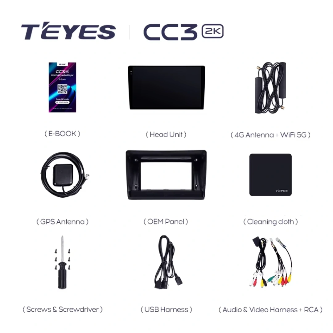 Navigatie Auto Teyes CC3 Ford Edge 1 2007-2014 4+32GB 10.2" QLED Octa-core 1.8Ghz, Android 4G Bluetooth 5.1 DSP [8]