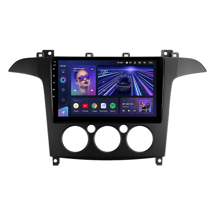 Navigatie Auto Teyes CC3 Ford S-MAX 2006-2015 4+32GB 9" QLED Octa-core 1.8Ghz Android 4G Bluetooth 5.1 DSP [1]