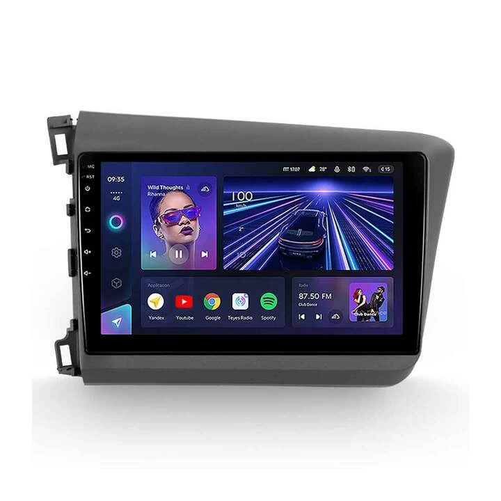 Navigatie Auto Teyes CC3 Honda Civic 9 2011-2017 4+32GB 9" QLED Octa-core 1.8Ghz Android 4G Bluetooth 5.1 DSP [1]