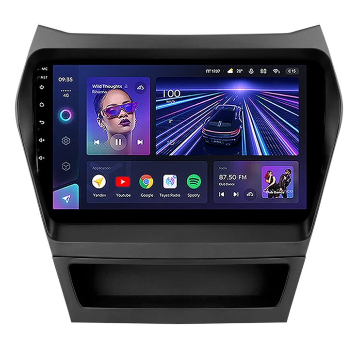 Navigatie Auto Teyes CC3 Hyundai Santa Fe 3 2013-2018 4+32GB 9" QLED Octa-core 1.8Ghz Android 4G Bluetooth 5.1 DSP [1]