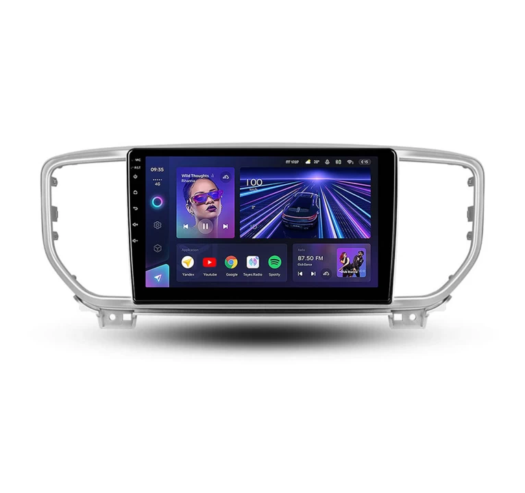 Navigatie Auto Teyes CC3 Kia Sportage 4 2016-2018 4+32GB 9" QLED Octa-core 1.8Ghz Android 4G Bluetooth 5.1 DSP [1]