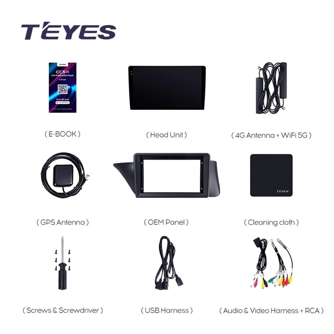 Navigatie Auto Teyes CC3 Lexus ES 2013-2018 4+32GB 9" QLED Octa-core 1.8Ghz, Android 4G Bluetooth 5.1 DSP [9]