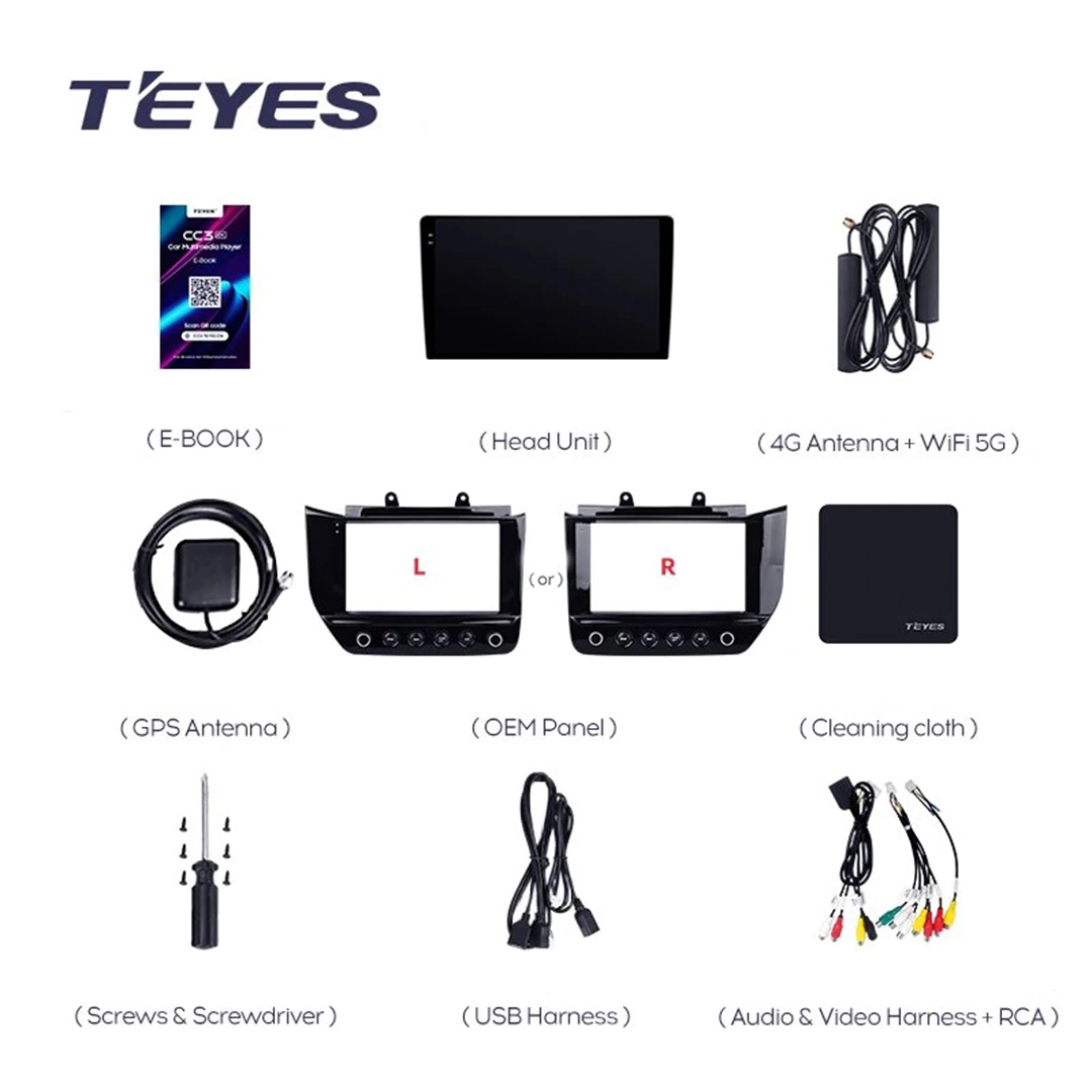 Navigatie Auto Teyes CC3 Maserati GranTurismo 2007-2019 4+32GB 9" QLED Octa-core 1.8Ghz, Android 4G Bluetooth 5.1 DSP [7]