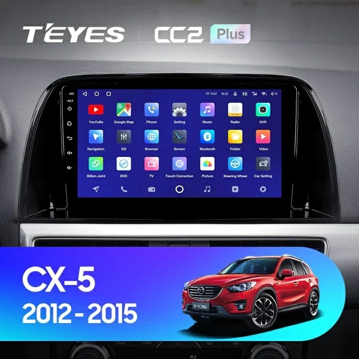 Navigatie Auto Teyes CC3 Mazda CX-5 2012-2015 4+32GB 9" QLED Octa-core 1.8Ghz Android 4G Bluetooth 5.1 DSP [2]