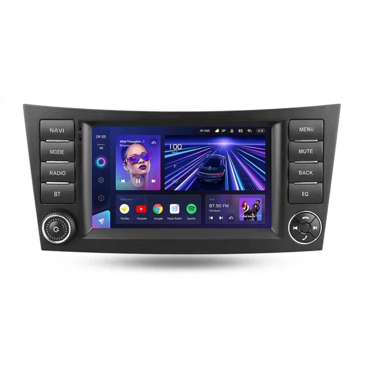 Navigatie Auto Teyes CC3 Mercedes-Benz CLS Class C219 2004-2010 4+32GB 7" QLED Octa-core 1.8Ghz, Android 4G Bluetooth 5.1 DSP [1]