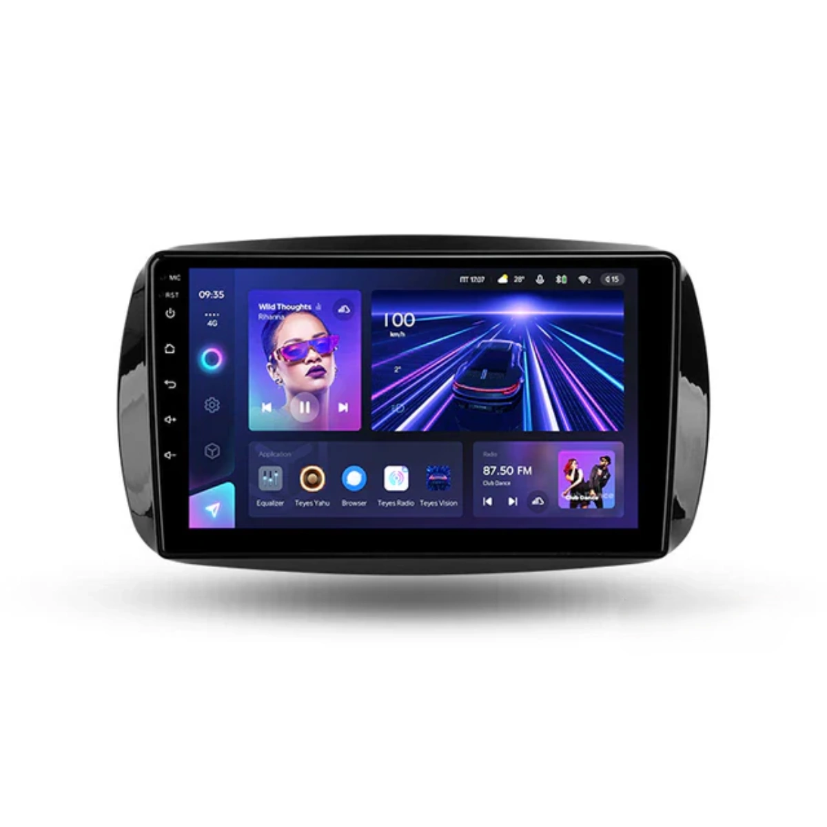 Navigatie Auto Teyes CC3 Mercedes-Benz Fortwo 2014-2023 4+32GB 9" QLED Octa-core 1.8Ghz, Android 4G Bluetooth 5.1 DSP [1]