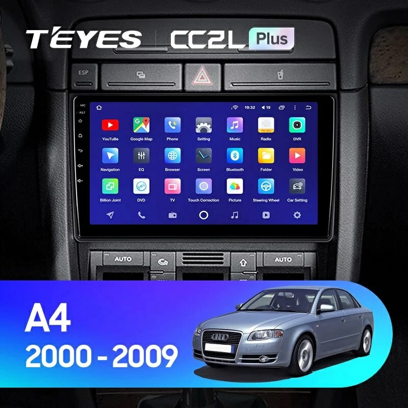 Navigatie Auto Teyes CC3 Split Audi A4 B6 2000-2006 4+32GB 9" QLED Octa-core 1.8Ghz, Android 4G Bluetooth 5.1 DSP [2]