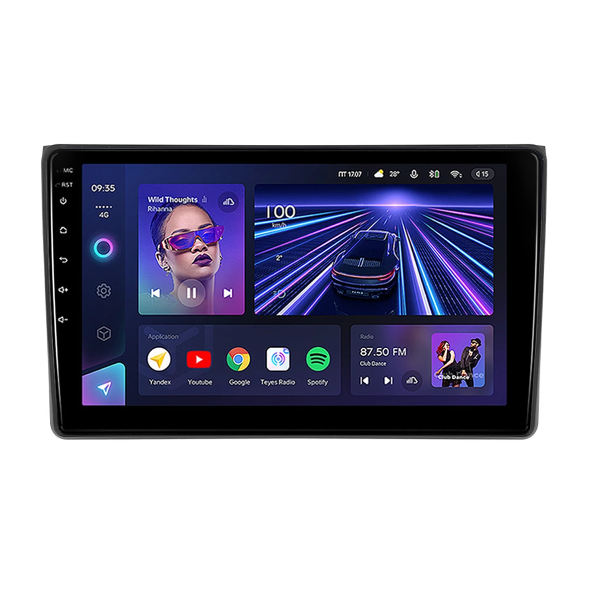 Navigatie Auto Teyes CC3 Split Audi A4 B7 2004-2009 4+32GB 9" QLED Octa-core 1.8Ghz, Android 4G Bluetooth 5.1 DSP [1]