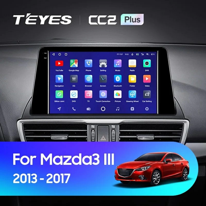 Navigatie Auto Teyes CC3 Split Mazda 3 Axela 2013-2017 4+32GB 9" QLED Octa-core 1.8Ghz, Android 4G Bluetooth 5.1 DSP [2]