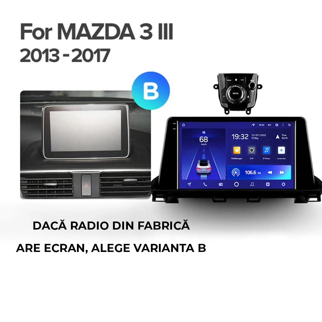 Navigatie Auto Teyes CC3 Split Mazda 3 Axela 2013-2017 4+32GB 9" QLED Octa-core 1.8Ghz, Android 4G Bluetooth 5.1 DSP [8]