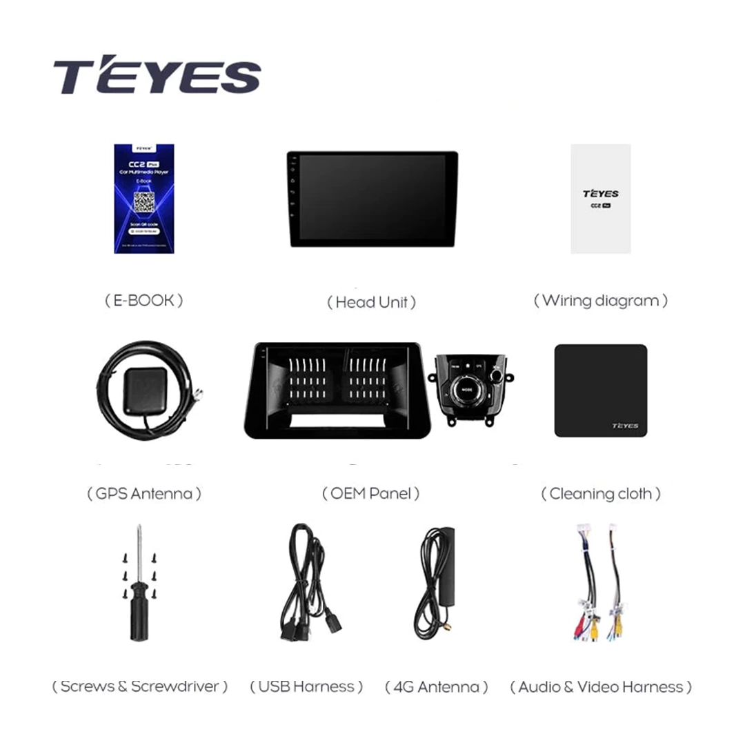 Navigatie Auto Teyes CC3 Split Mazda 3 Axela 2013-2017 4+32GB 9" QLED Octa-core 1.8Ghz, Android 4G Bluetooth 5.1 DSP [9]