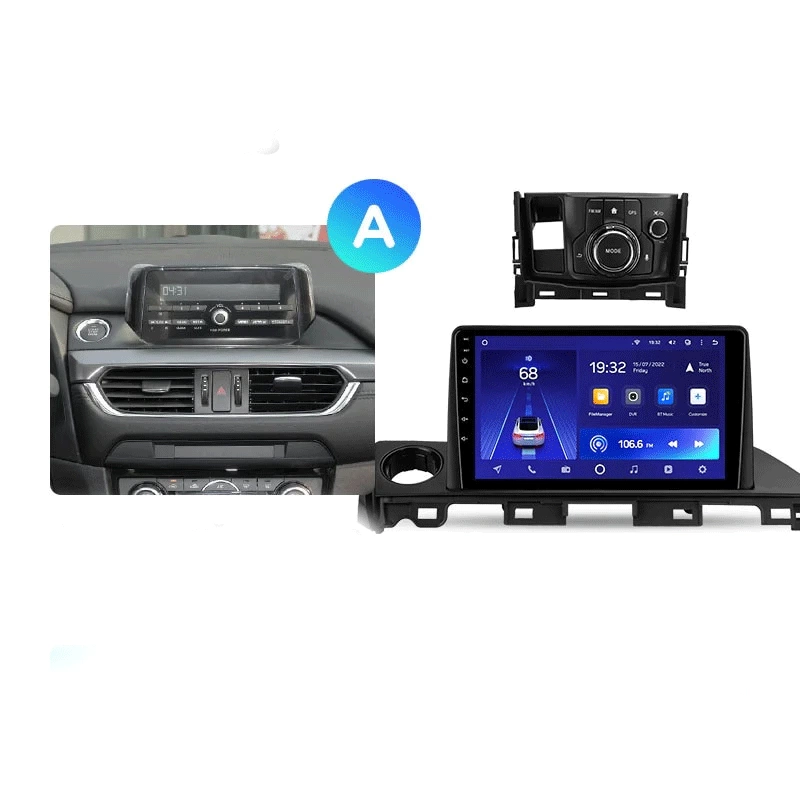 Navigatie Auto Teyes CC3 Split Mazda 6 2015-2018 4+64GB 9" QLED Octa-core 1.8Ghz, Android 4G Bluetooth 5.1 DSP [7]