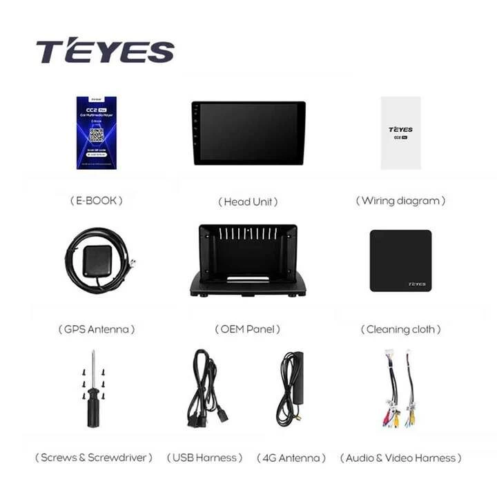Navigatie Auto Teyes CC3 Volvo XC90 2002-2014 4+32GB 9" QLED Octa-core 1.8Ghz Android 4G Bluetooth 5.1 DSP [8]