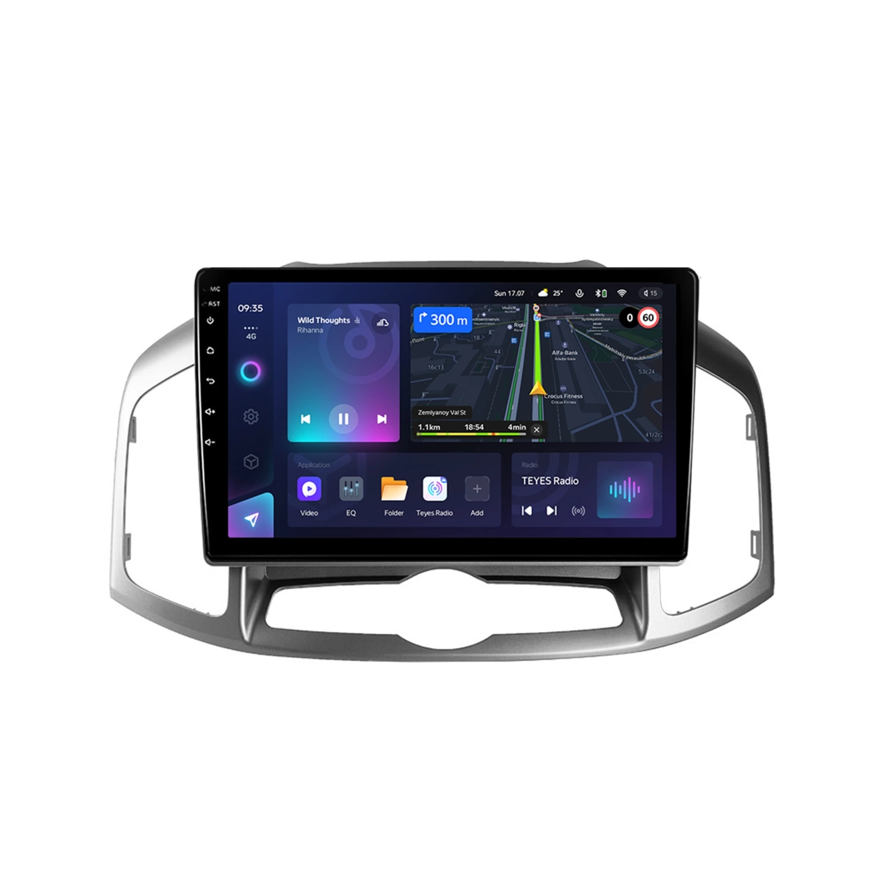 Navigatie Auto Teyes CC3L Chevrolet Captiva 2011-2016 4+32GB 10.2" IPS Octa-core 1.6Ghz, Android 4G Bluetooth 5.1 DSP [1]