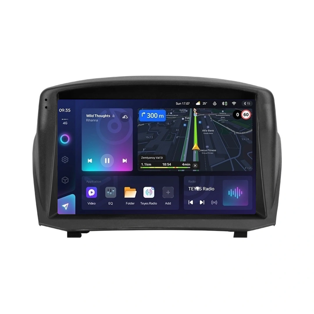 Navigatie Auto Teyes CC3L Ford Fiesta 6 2008-2019 4+64GB 9" IPS Octa-core 1.6Ghz, Android 4G Bluetooth 5.1 DSP [1]