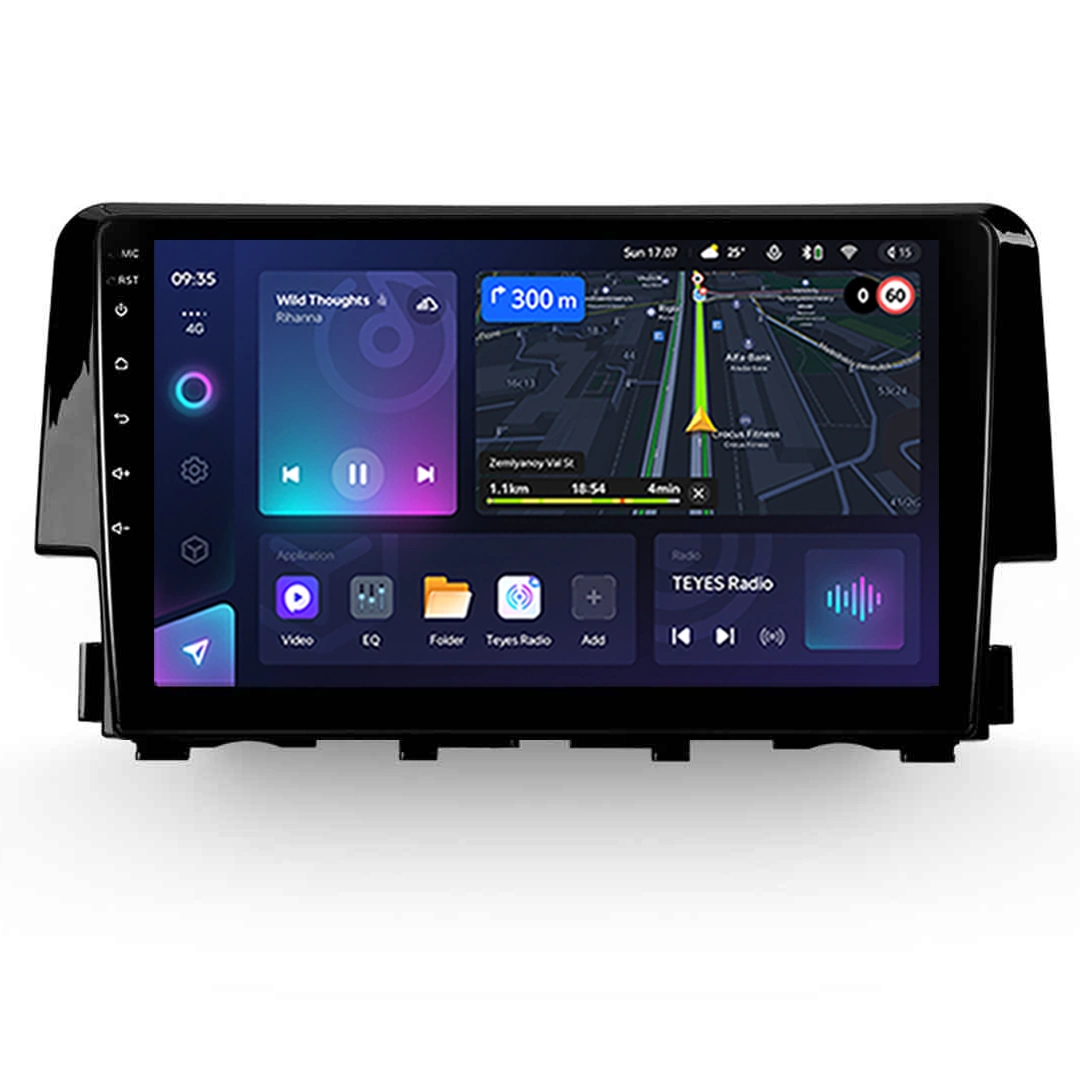 Navigatie Auto Teyes CC3L Honda Civic 10 2015-2020 4+32GB 9" IPS Octa-core 1.6Ghz, Android 4G Bluetooth 5.1 DSP [1]