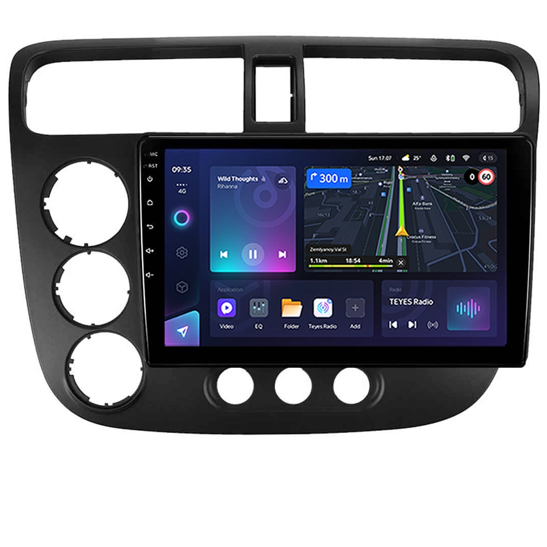 Navigatie Auto Teyes CC3L Honda Civic 7 2001-2005 4+32GB 9" IPS Octa-core 1.6Ghz Android 4G Bluetooth 5.1 DSP [1]