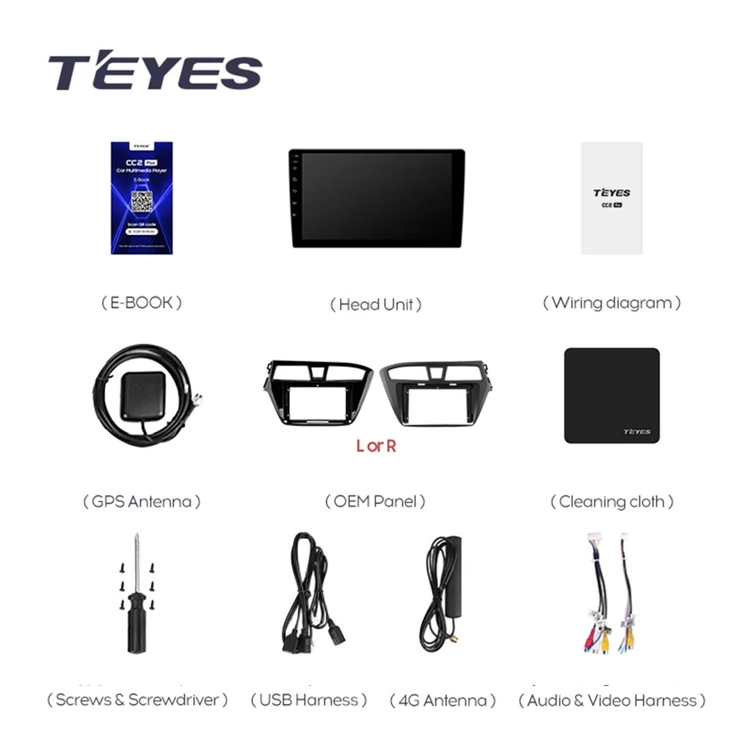 Navigatie Auto Teyes CC3L Hyundai i20 2014-2018 4+32GB 9" IPS Octa-core 1.6Ghz, Android 4G Bluetooth 5.1 DSP [5]