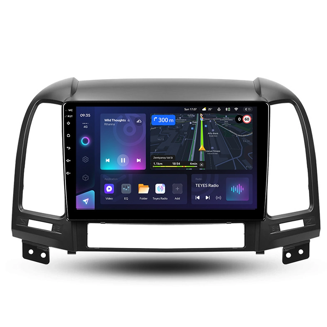 Navigatie Auto Teyes CC3L Hyundai Santa Fe 2 2007-2012 4+64GB 9" IPS Octa-core 1.6Ghz Android 4G Bluetooth 5.1 DSP [1]