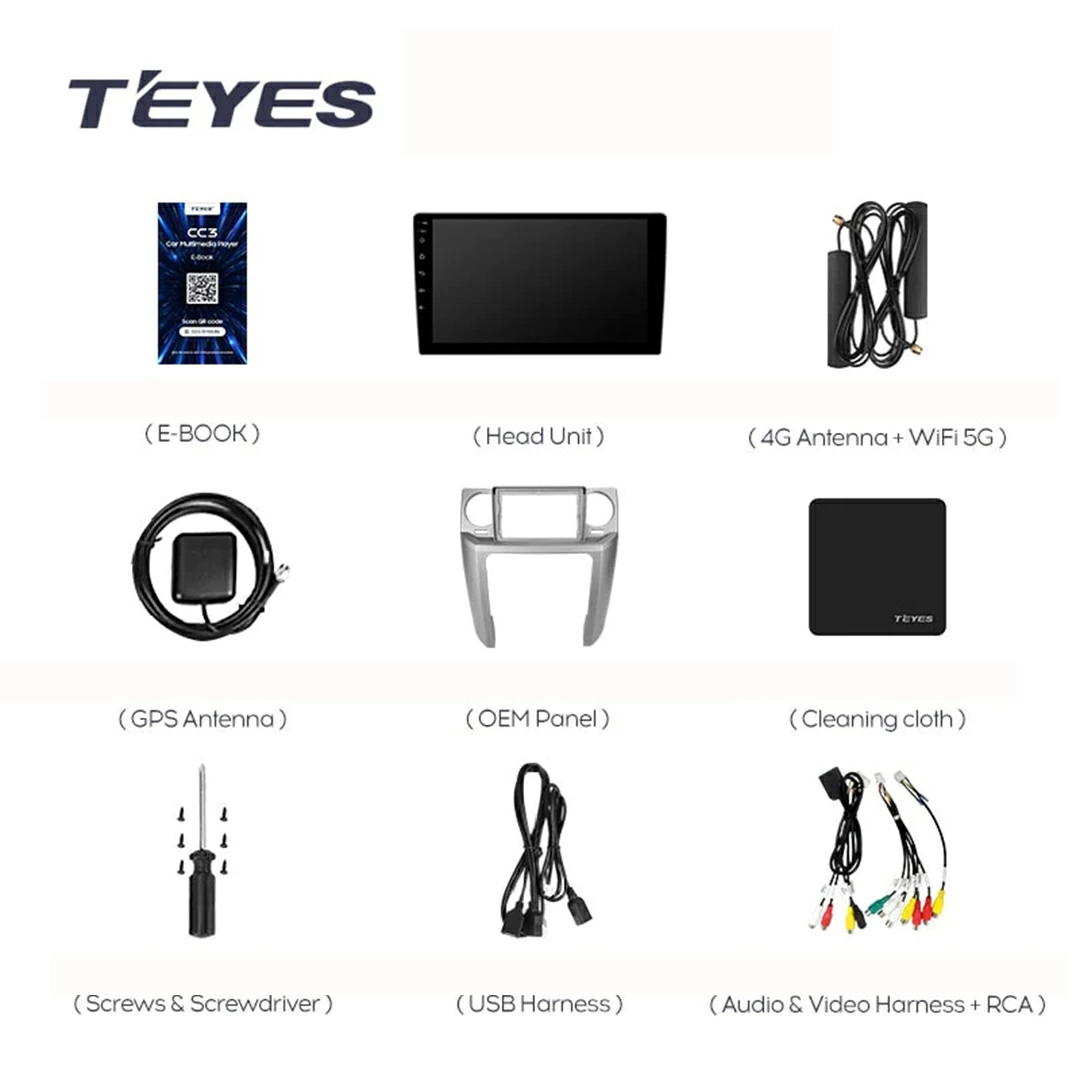 Navigatie Auto Teyes CC3L Land Rover Freelander 3 2005-2009 4+64GB 9" IPS Octa-core 1.6Ghz, Android 4G Bluetooth 5.1 DSP [7]