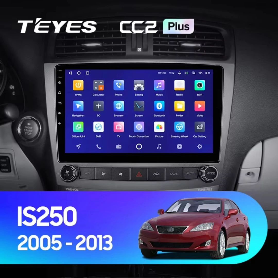 Navigatie Auto Teyes CC3L Lexus IS 2005-2013 4+64GB 10.2" IPS Octa-core 1.6Ghz, Android 4G Bluetooth 5.1 DSP [2]