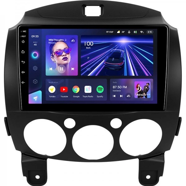 Navigatie Auto Teyes CC3L Mazda Demio 2007-2014 4+32GB 9" IPS Octa-core 1.6Ghz, Android 4G Bluetooth 5.1 DSP [1]