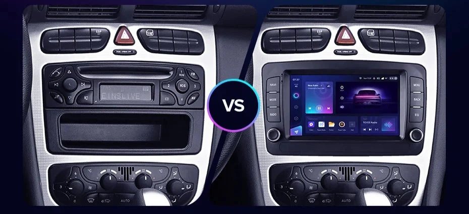Navigatie Auto Teyes CC3L Mercedes-Benz CL C216 2006-2014 4+32GB 7" IPS Octa-core 1.6Ghz, Android 4G Bluetooth 5.1 DSP [3]