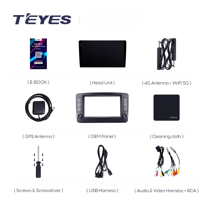 Navigatie Auto Teyes CC3L Mercedes-Benz CL C216 2006-2014 4+32GB 7" IPS Octa-core 1.6Ghz, Android 4G Bluetooth 5.1 DSP [7]